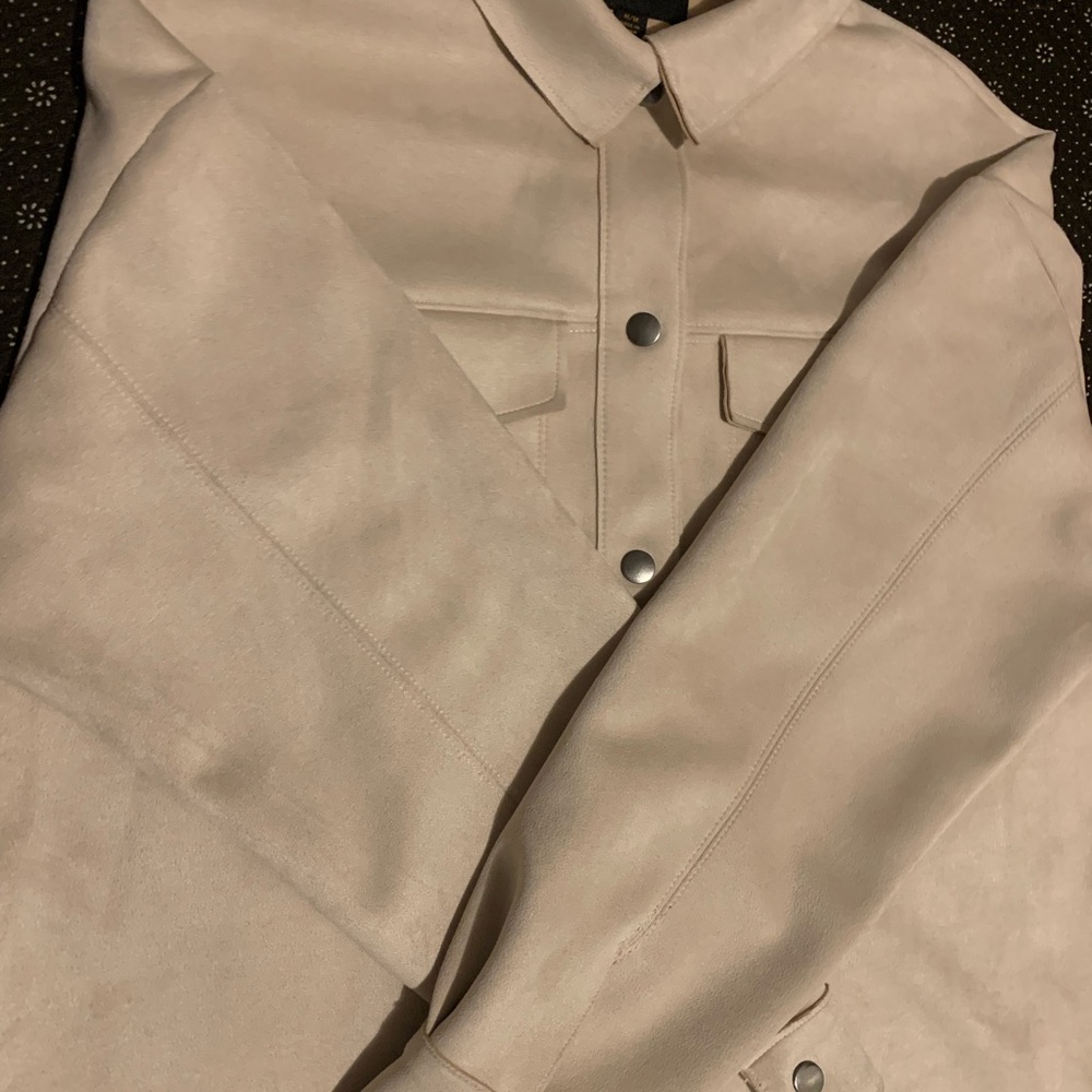 Good condition Truth by Republic faux suede jacket 💛 - Picture 10 of 12